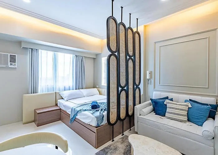 Apartment Luxury Near Ayala 200mbps Wifi